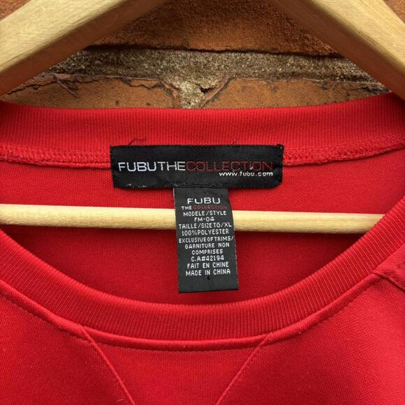 Vintage fubu official collection long sleeve jersey 00s XL - Picture 8 of 8